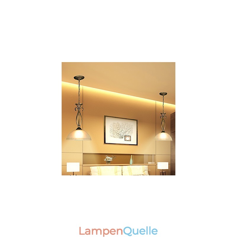 Northern Rural Tischlampe ist eine zeitgenössische und kontraktierte Idee mit einem Kopf, einer Droplight-Glaslampe