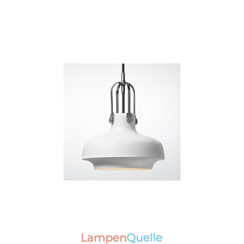 Moderne, zeitgenössische Pendelleuchte aus Metall im Landhausstil