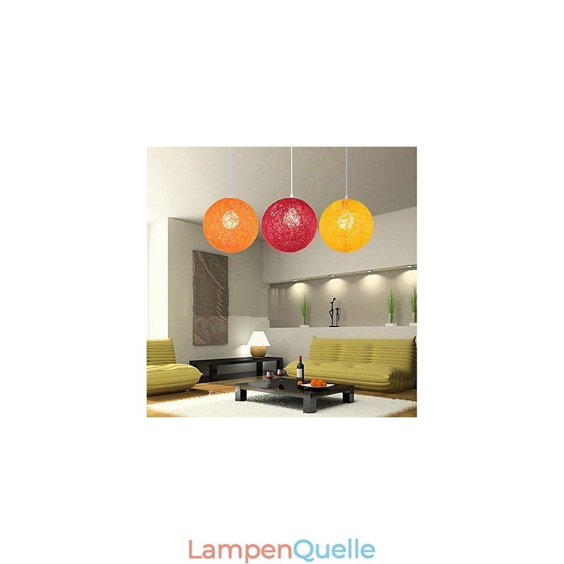 CreativeAmerican Country Creative Cany Art Color Droplight und kugelförmige Lampe