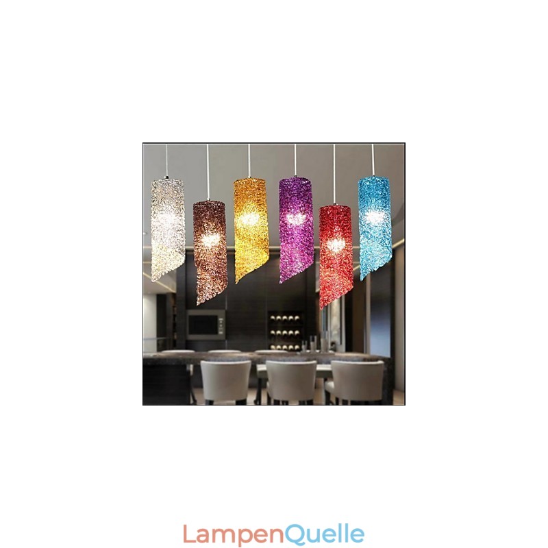Einkopf-zylindrische runde lange Aluminiumzylinder-Kreativlampen