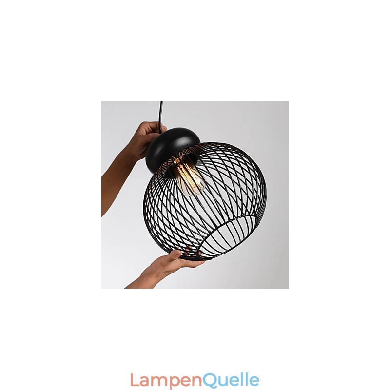 Retro Designer Metall Pendelleuchte