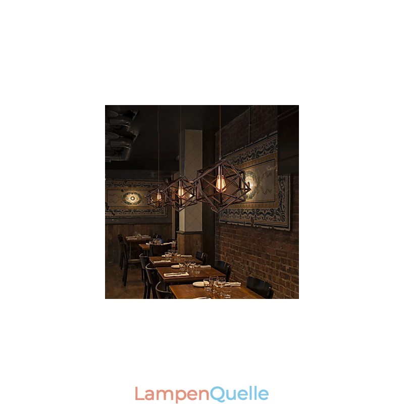 Retro Klassische Metall Decke Lichter Einfache Anhänger Lampen Cafe Anhänger Lampe