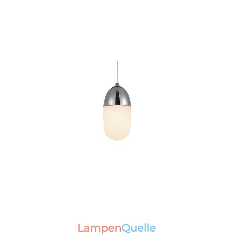 Mini Acorn Pendelleuchte 1 Licht Moderne Einfachheit Golden Chrome Holzfarbe Finish Kohlenstoffstahl & Glas Droplight