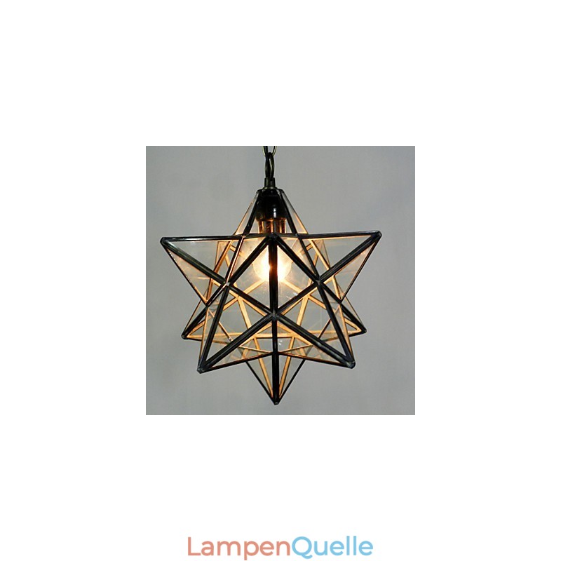 Die Pentagon Star Light kontraktierte und zeitgenössische Kronleuchterlampe