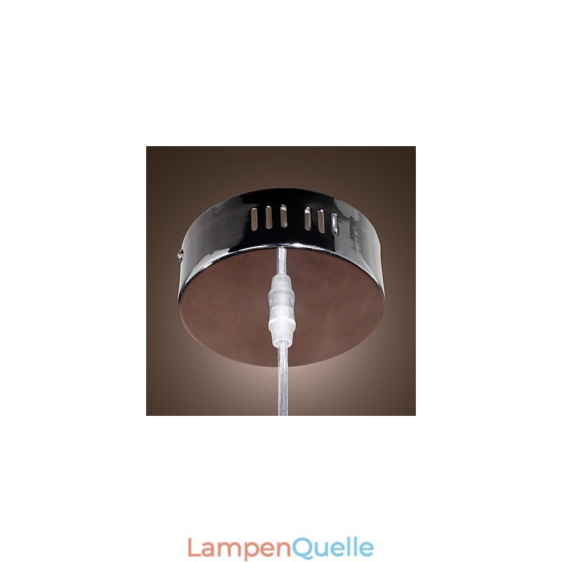 Moderne Pendelleuchte im zeitgenössischen Mini-Stil mit Gemälde