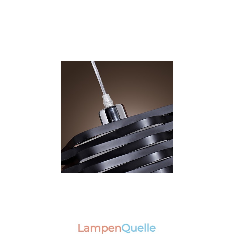 Moderne Pendelleuchte im zeitgenössischen Mini-Stil mit Gemälde