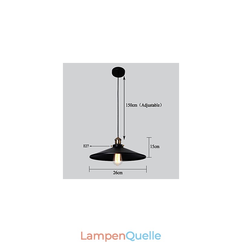 Europäischer Stil Retro Klassische Pendelleuchte Art Droplight