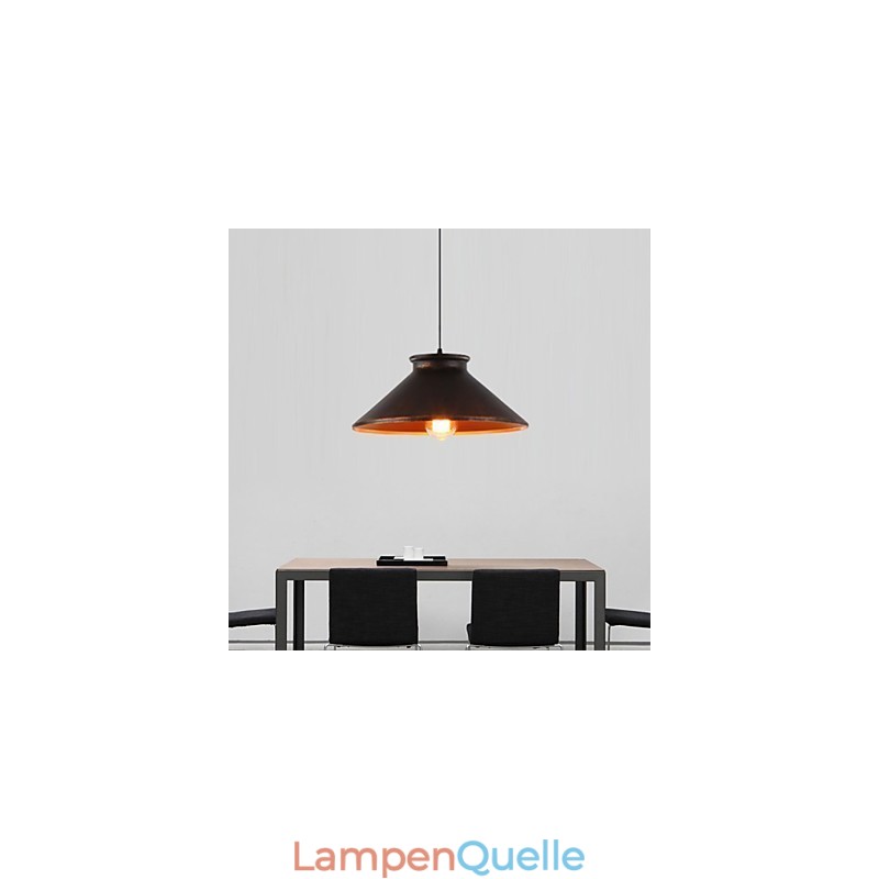 Retro Designer Metall Pendelleuchte
