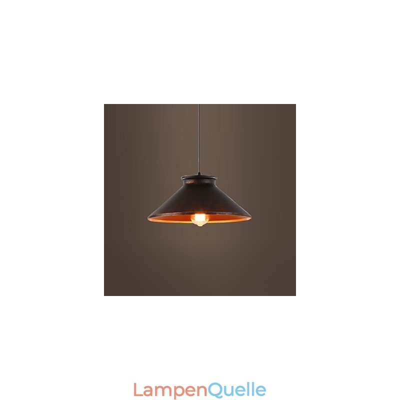 Retro Designer Metall Pendelleuchte