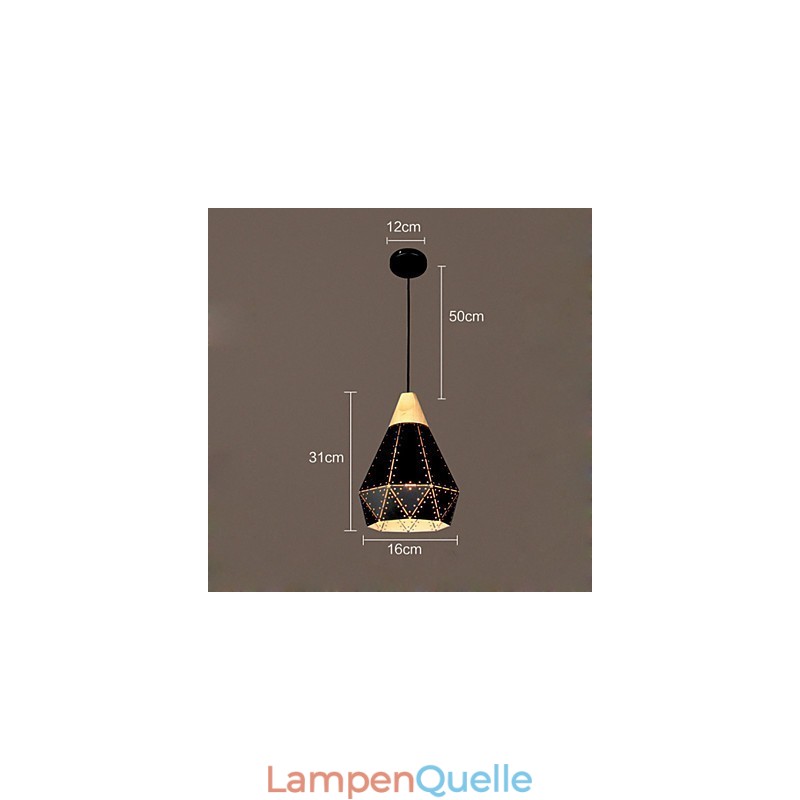 Retro Klassische Metall Decke Lichter Einfache Anhänger Lampen Cafe Anhänger Lampe