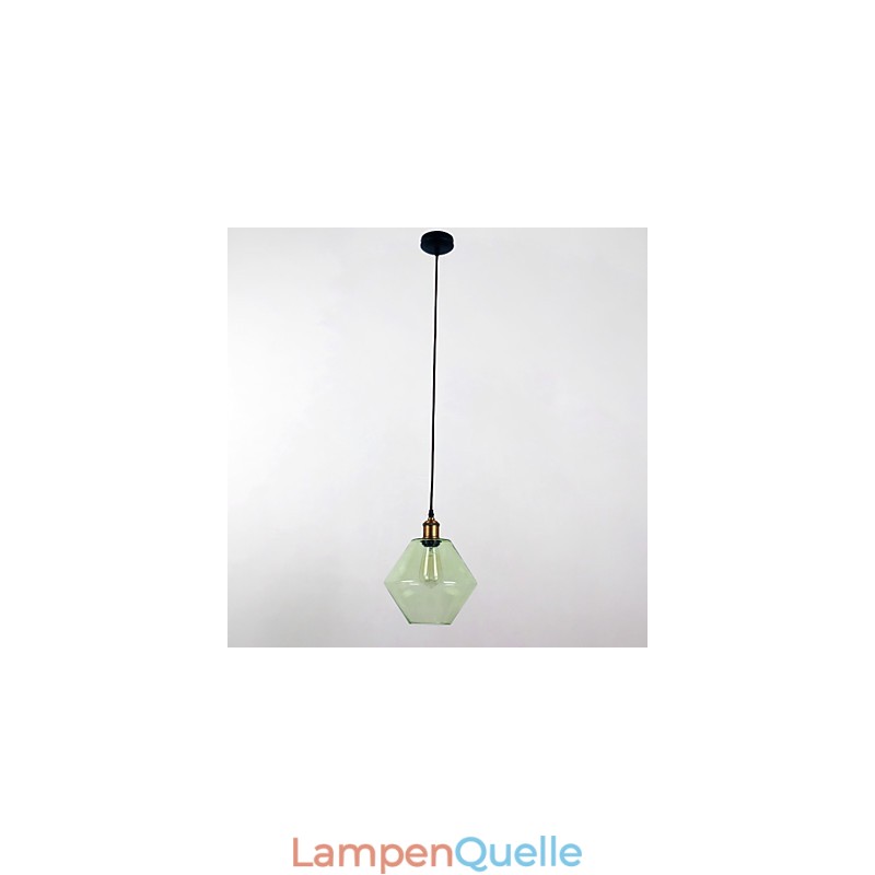 Künstlerische minimalistische Pendelleuchte aus Glas mit 1 Licht