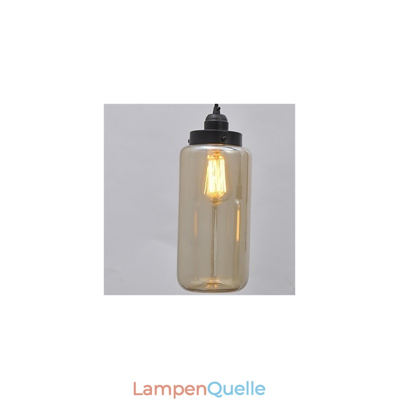 Amerikanischer minimalistischer Retro-Kronleuchter mit Einzelglas