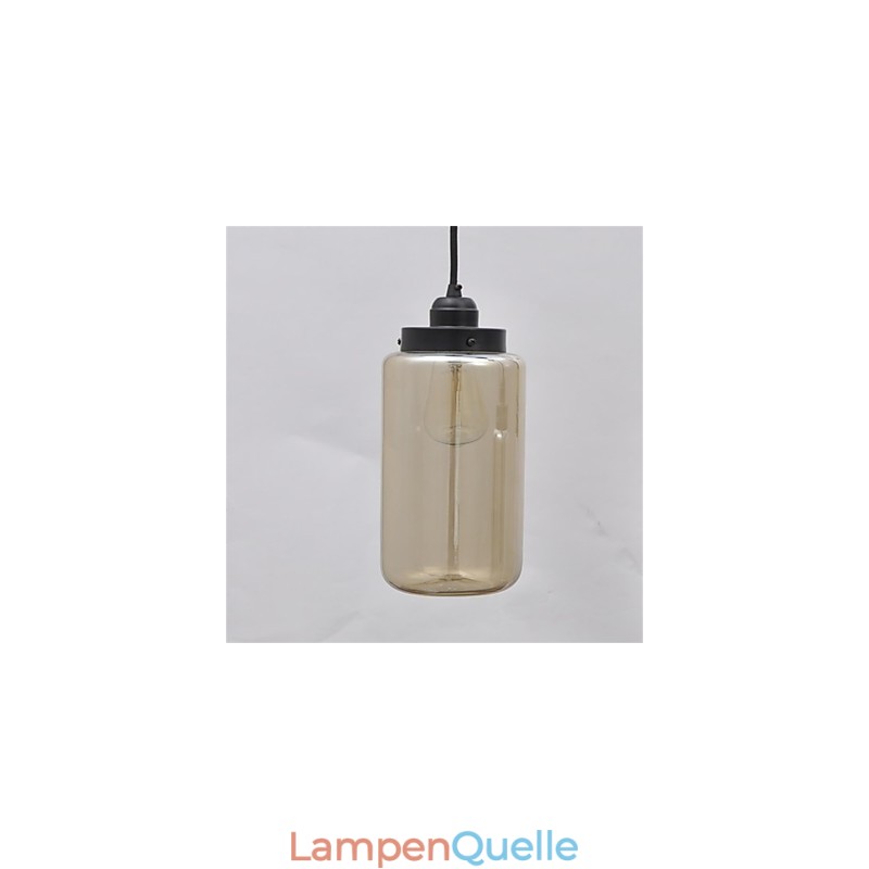 Amerikanischer minimalistischer Retro-Kronleuchter mit Einzelglas
