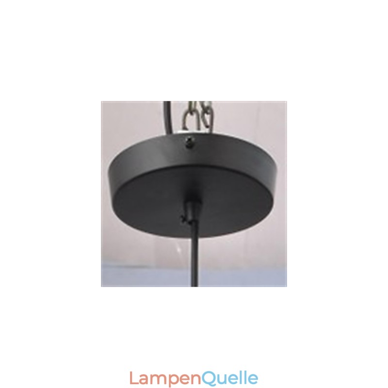 Amerikanischer minimalistischer Retro-Kronleuchter mit Einzelglas