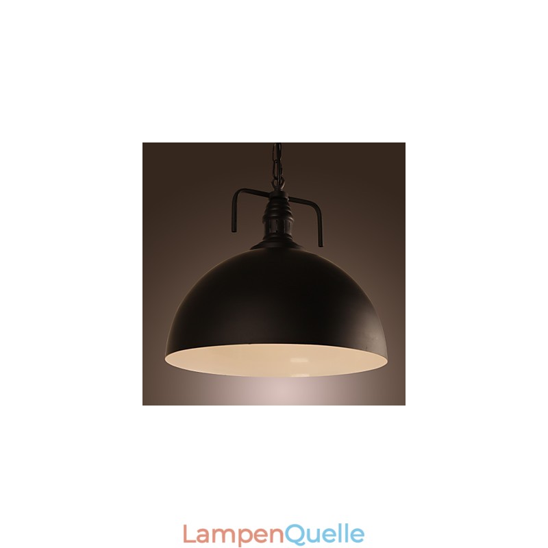 Traditionelle klassische Retro-Schüssel-Mini-Stil-Pendelleuchte