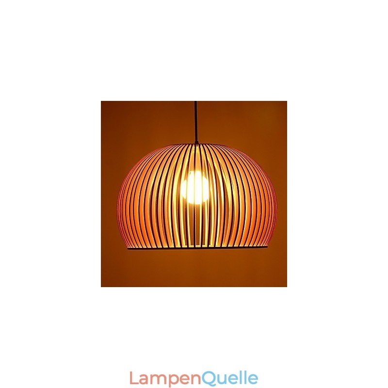 Design Style Circular Feature L Pendelleuchte 1 Licht Holz