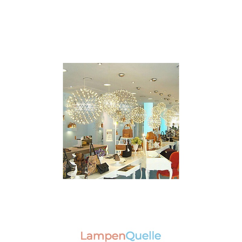 Zeitgenössischer Kronleuchter Kreative Runde Droplight Lampe Licht