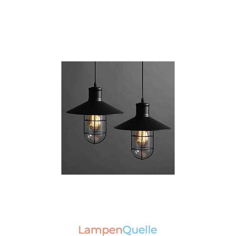 Einkopf-Vogelkäfig-Kronleuchterlampe