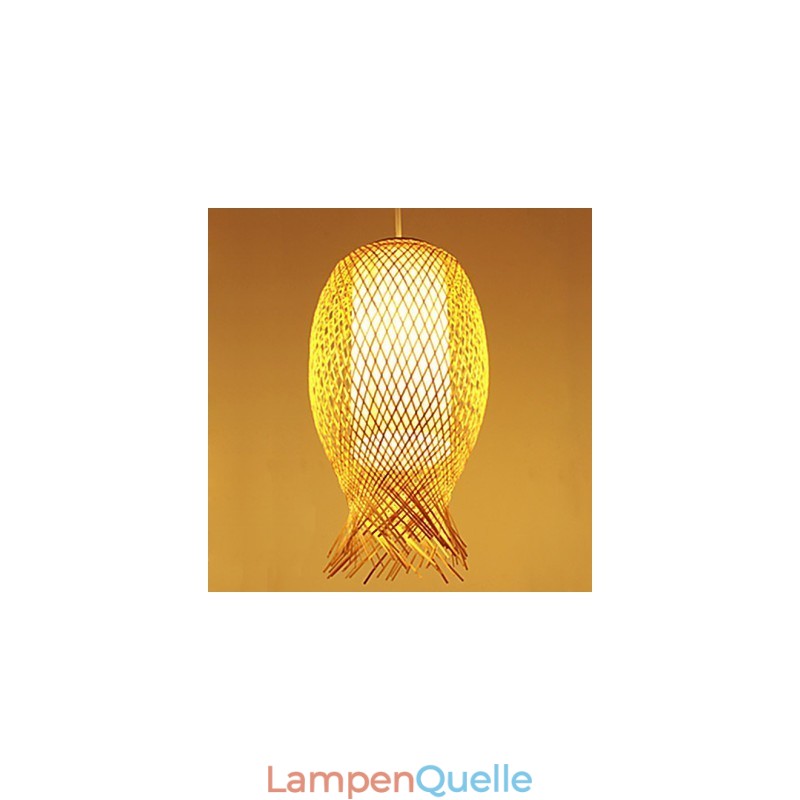 Moderne Teehaus Bambus Weben Bambus Dekoration Droplight Lampe