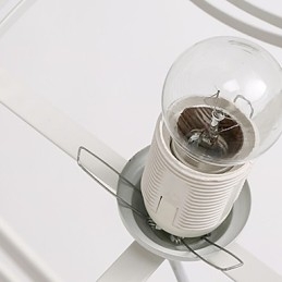 Moderne zeitgenössische Pendelleuchte aus Metall