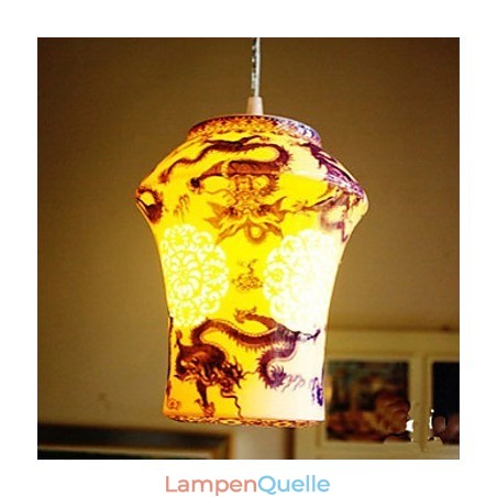 Retro Keramik lampe lampe Treppe Blau Single Head Kronleuchter Kreative Retro Keramik lampe lampe Treppe Blau Single Head Kronleuchter Kreative