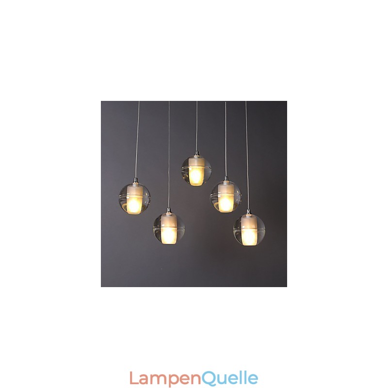 1 Licht Kristall Glas Stein Pendelleuchte Cafe Pendelleuchte Dekorative Pendelbeleuchtung