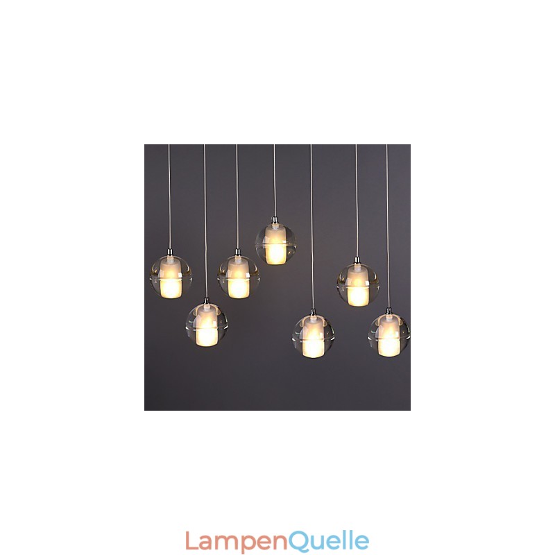 1 Licht Kristall Glas Stein Pendelleuchte Cafe Pendelleuchte Dekorative Pendelbeleuchtung