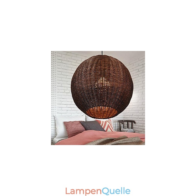 Moderne zeitgenössische Laterne Country Globe Metall Pendelleuchte