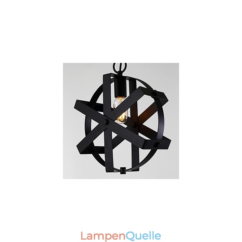 Vintage-Stil Industrielle Runde Pendelleuchte Loft Home Furnishing dekorative Kronleuchter