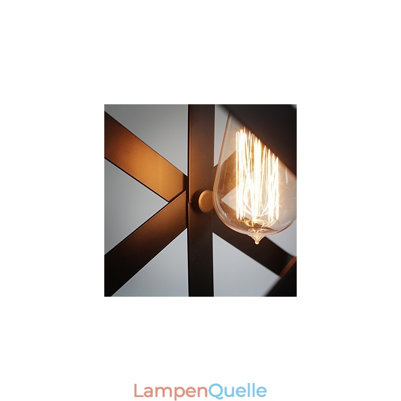 Vintage-Stil Industrielle Runde Pendelleuchte Loft Home Furnishing dekorative Kronleuchter
