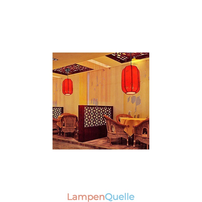 Archaize Schaffell Rote Laternen Veranda Droplight Lampe Licht