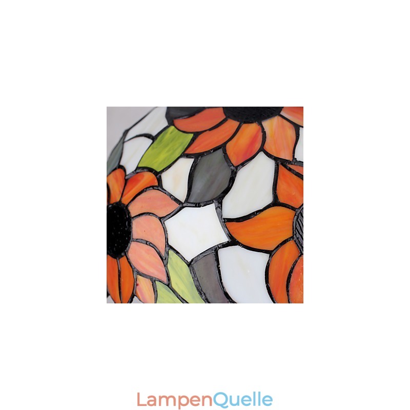 Europäischer ländlicher kreativer Kunst-Buntglas-Kronleuchter, der alte Wege wiederherstellt, Lampenlicht