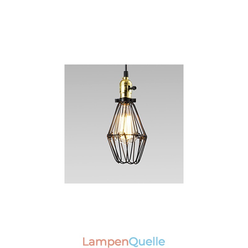 Traditionelle klassische Vintage-Retro-Landhaus-Pendelleuchte