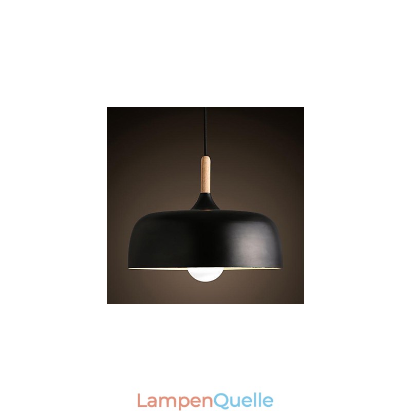 Moderne, zeitgenössische Pendelleuchte aus Metall im Landhausstil