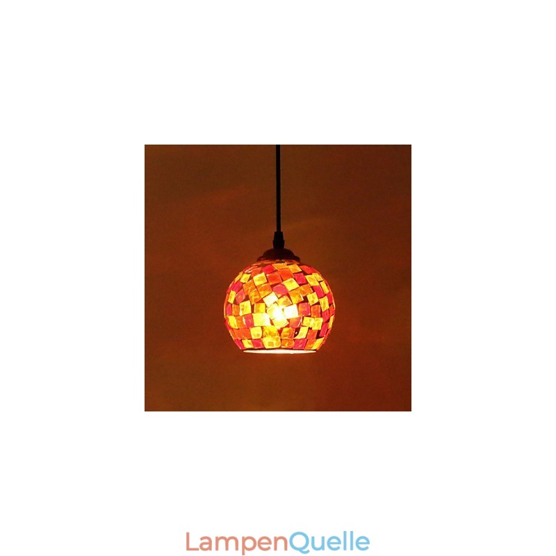 Moderne zeitgenössische Malerei Metall Pendelleuchte