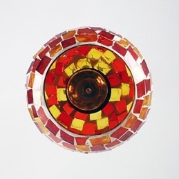 Moderne zeitgenössische Malerei Metall Pendelleuchte