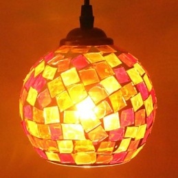 Moderne zeitgenössische Malerei Metall Pendelleuchte