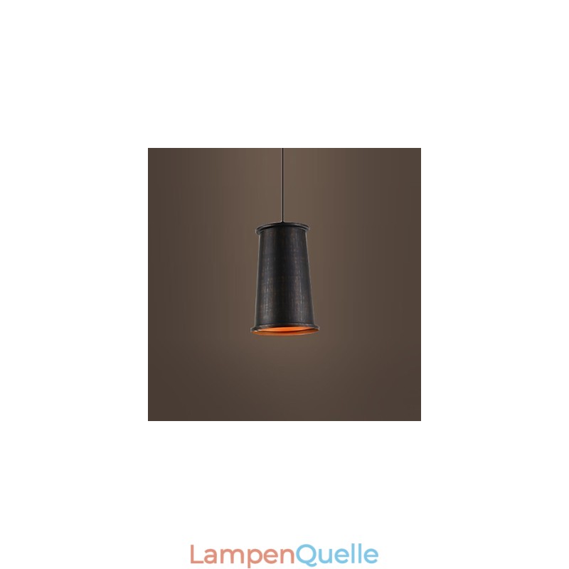 Retro Designer Metall Pendelleuchte