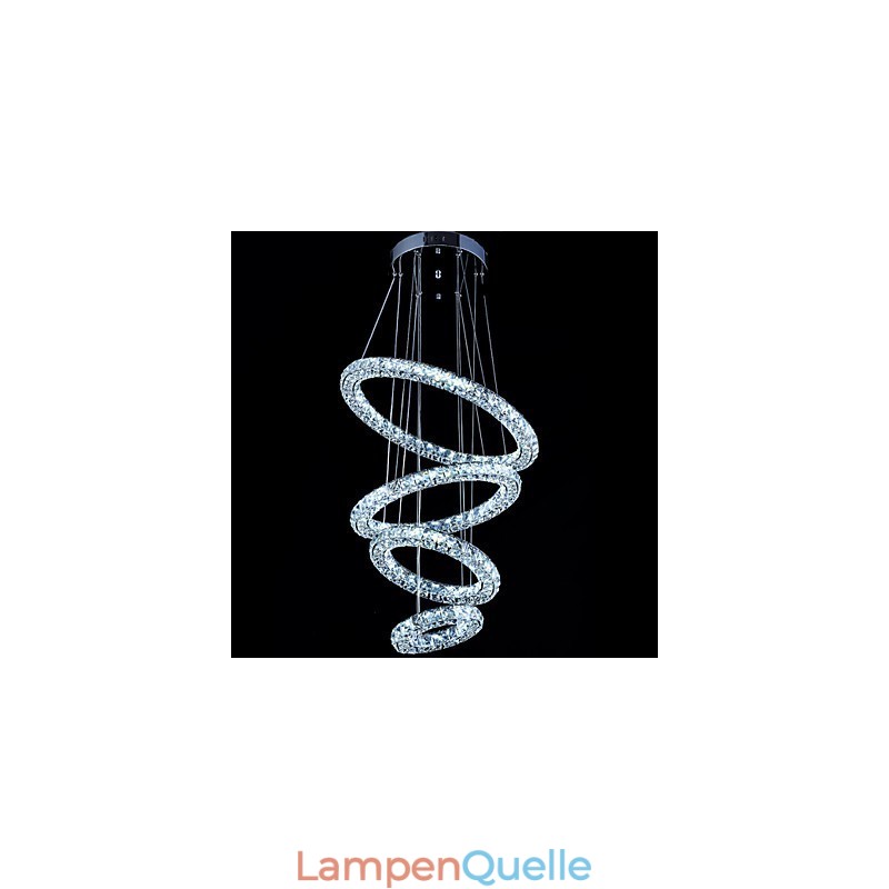 Kristall Ring Anhänger Licht Moderne Decke Kronleuchter Beleuchtung Lampe Leuchten mit