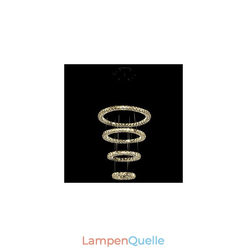 Kristall Ring Anhänger Licht Moderne Decke Kronleuchter Beleuchtung Lampe Leuchten mit