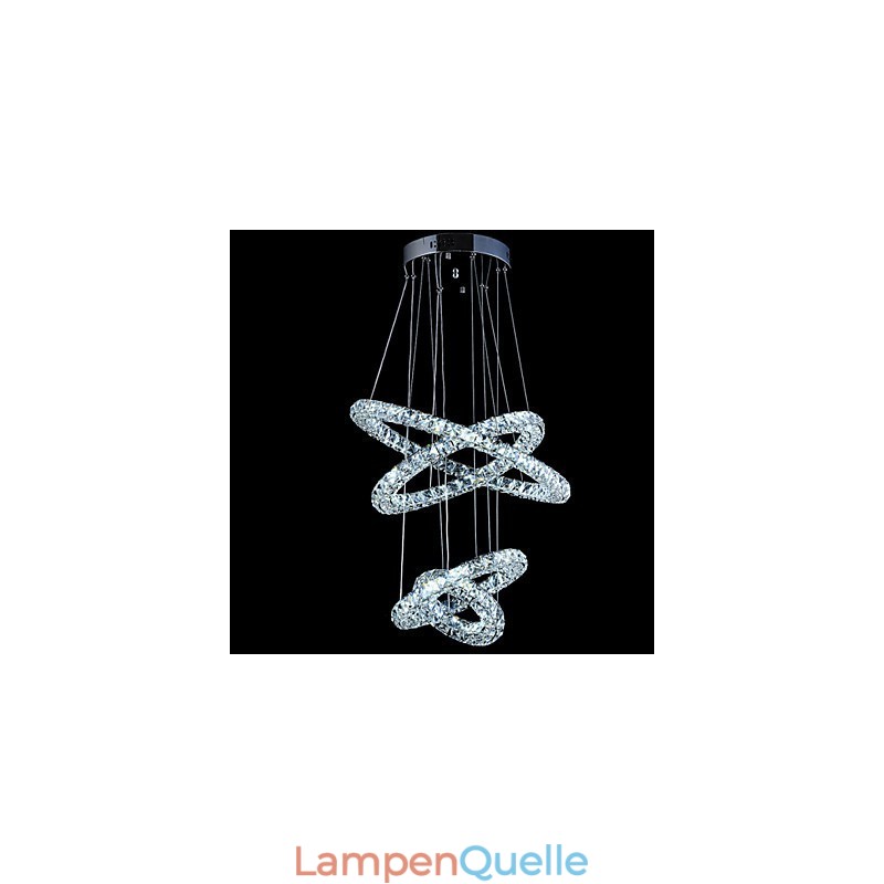 Kristall Ring Anhänger Licht Moderne Decke Kronleuchter Beleuchtung Lampe Leuchten mit