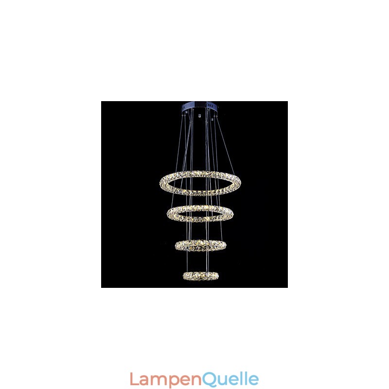 Kristall Ring Anhänger Licht Moderne Decke Kronleuchter Beleuchtung Lampe Leuchten mit