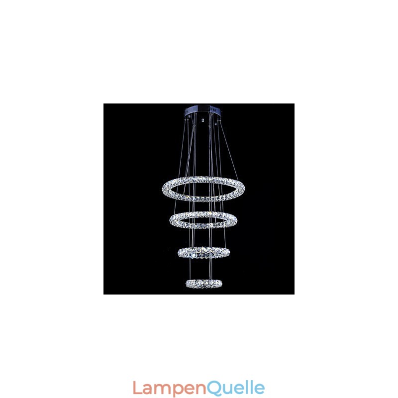 Kristall Ring Anhänger Licht Moderne Decke Kronleuchter Beleuchtung Lampe Leuchten mit