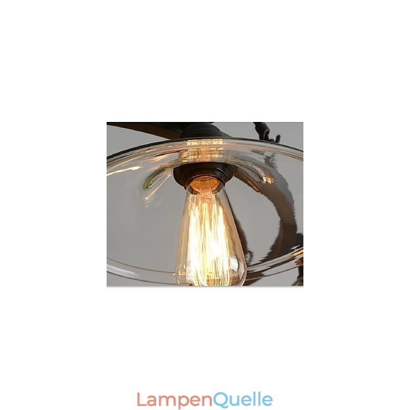 Traditionelle Klassische Vintage Retro Laterne Land Mini Stil Malerei Metall Anhänger Licht Esszimmer