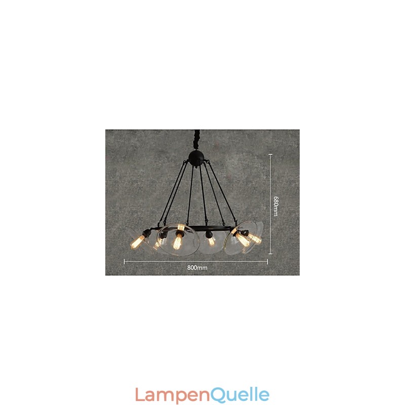 Traditionelle Klassische Vintage Retro Laterne Land Mini Stil Malerei Metall Anhänger Licht Esszimmer