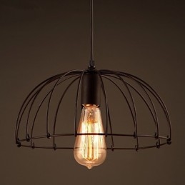 Retro Designer Metall Pendelleuchte