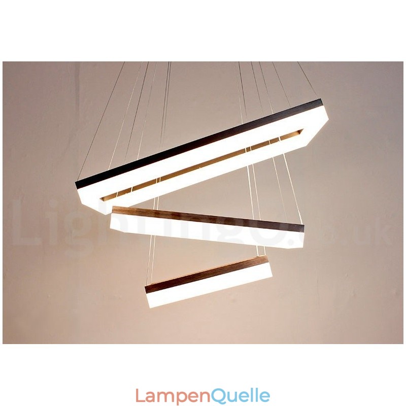 Wi-Fi Smart Dimmable 3 Tiers Moderne zeitgenössische Stil Home Pendelleuchte