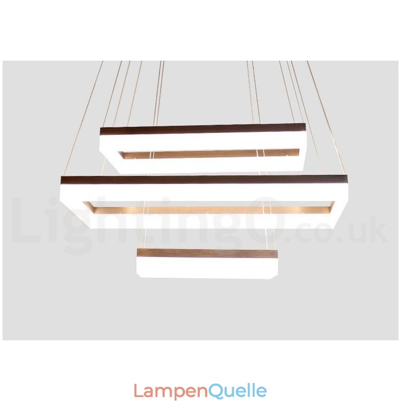 Wi-Fi Smart Dimmable 3 Tiers Moderne zeitgenössische Stil Home Pendelleuchte