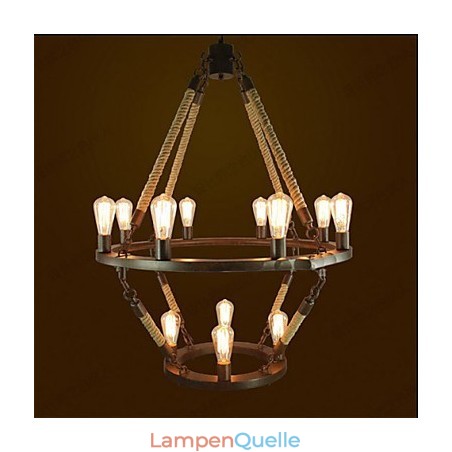 Amerikanische Industrielle Windge Hemp 12 Europäische Retro Lampe Amerikanische Industrielle Windge Hemp 12 Europäische Retro Lampe