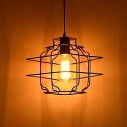 Retro Designer Metall Pendelleuchte